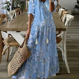 Luna | Lightweight Boho Midi Dress