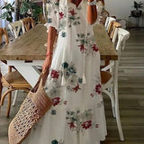 Luna | Lightweight Boho Midi Dress